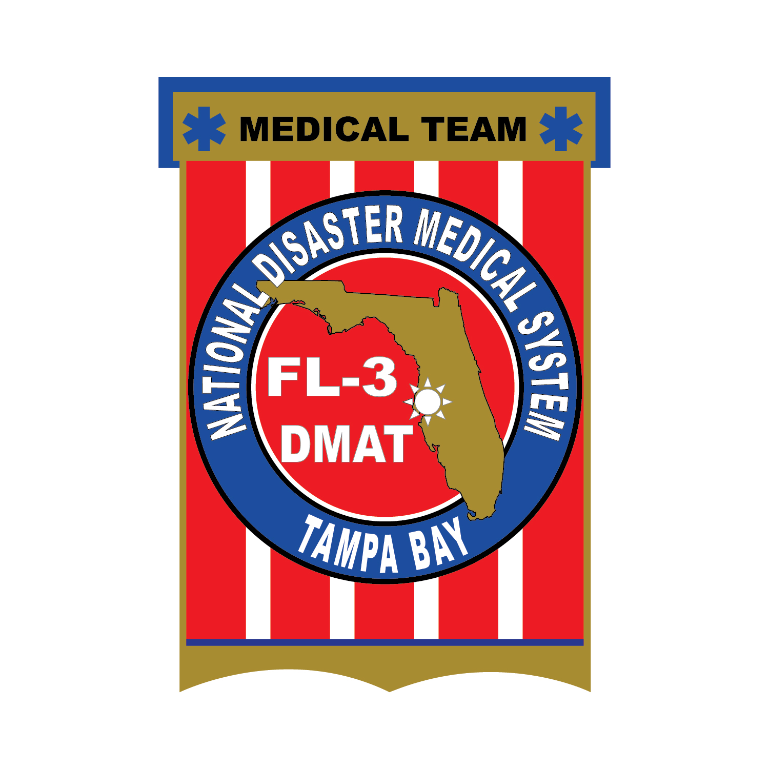 FL-3 Team Patch w/velcro